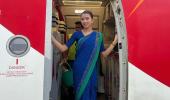 'She had said she was very scared of plane crash'