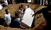 Burials, Mourners, Search For Victims