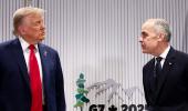 Who Is Trump Looking At So Haughtily?