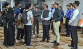 'Saw missiles in the sky': Students evacuated from Iran