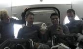 It was amazing ride and then suddenly...: Shuks from spacecraft
