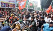 BJP rally stopped, leaders held during Kolkata rape stir