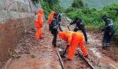 'Red' alert for downpour in Himachal, rail line shut