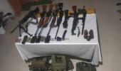 Manipur: 42 firearms surrendered, 2 bunkers destroyed; AK, 3 SLRs seized