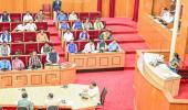 Ganga Jal sprinkled in Odisha assembly after cop entry