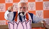 RJD pointed a katta at Cong's head: Modi in Bihar