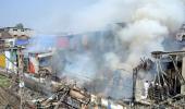 Fire at Mumbai's Dharavi disrupts local train services