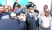 Wife honours Tejas pilot Syal with a last, tearful salute