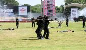 NSG Commandos' Dazzling Demo