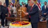 Trump celebrates Diwali at White House, wishes Modi