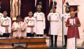 C P Radhakrishnan sworn-in as VP in Dhankhar's presence