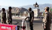 Curfew lifted in Leh after funerals, internet ban continues