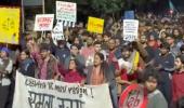 Protest against VC turns violent in JNU; students trade barbs