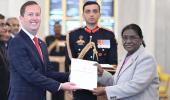 US envoy presents credentials to President Murmu