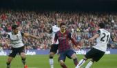 La Liga: Barcelona suffer shock home loss to Valencia