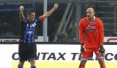 Serie A: Denis double sinks blundering Napoli