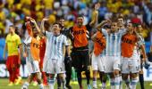 PHOTOS: Higuain strike puts Argentina in World Cup semis