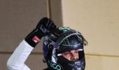 Rosberg ends Hamilton's pole run in Bahrain