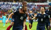 PHOTOS: Goal-line technology, Benzema star in France's win