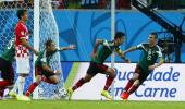 PHOTOS: Mexico crush Croatia to set up Dutch date