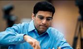 Anand inches closer to title after draw with Kramnik