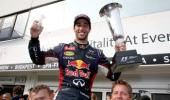 Australian Ricciardo wins dramatic Hungarian Grand Prix