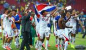 PHOTOS: Costa Rica book their maiden quarters berth