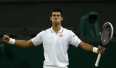 Wimbledon PHOTOS: Djokovic shoulder survives Tsonga test