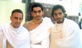 Spotted: Ribery and Altintop in Makkah