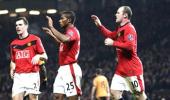 Man Utd cruise past Wolves to go level at top