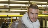 Beckham pulls crowds on Milan return