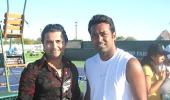 Spotted: Leander Paes in California