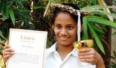 Mumbai schoolgirl swims into Limca Book of Records