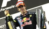 Vettel, Webber put Red Bull on podium