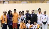 Mary Kom, Kavita win gold at Asian Indoors