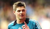 Gerrard penalty spares Liverpool's blushes