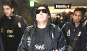 Maradona fined, gets two month ban over outburst