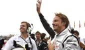 Button and Brawn celebrate F1 title double