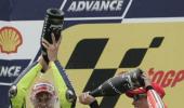 Italy's Rossi crowned world champion