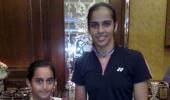 Spotted: Saina Nehwal