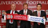 Liverpool bank $130m StanChart shirt deal