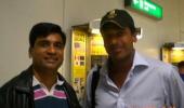 Spotted: Mahesh Bhupathi at Heathrow