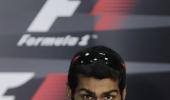 Chandhok content to cut his F1 teeth in public