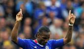 Drogba's hat-trick sinks hapless West Brom