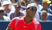 Nadal advances at slick Cincinnati