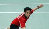 Kashyap crashes out of World Badminton C'ships