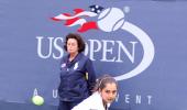 First Look: Sania in Round 2 of US Open qualifiers