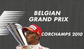 Hamilton wins Belgian GP to take title lead