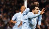 League Cup: Tevez double sinks United