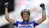 Chavanel seizes Tour lead as rain causes havoc